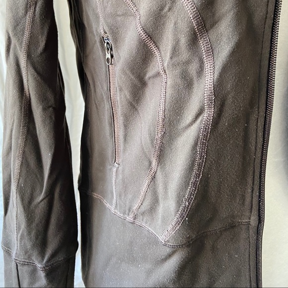 Lululemon Brown Thin Zip Up Jacket - Picture 4 of 6